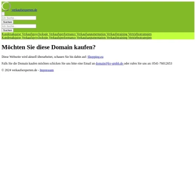 Screenshot verkaufsexperten.de