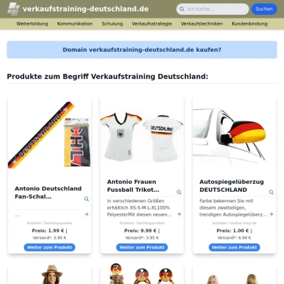 Screenshot verkaufstraining-deutschland.de