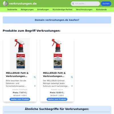 Screenshot verkrustungen.de