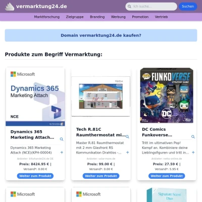 Screenshot vermarktung24.de