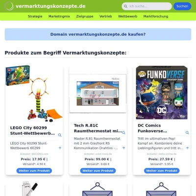 Screenshot vermarktungskonzepte.de