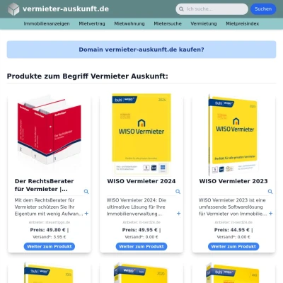 Screenshot vermieter-auskunft.de