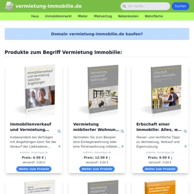 Screenshot vermietung-immobilie.de