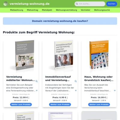 Screenshot vermietung-wohnung.de