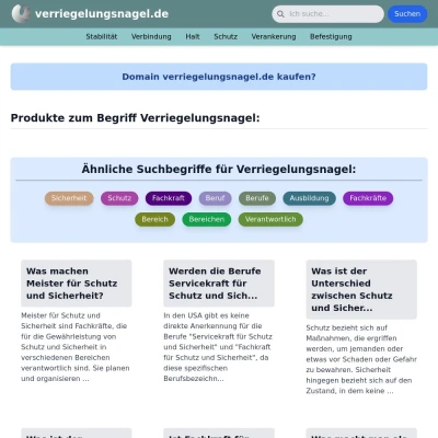 Screenshot verriegelungsnagel.de