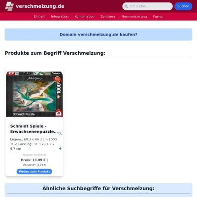 Screenshot verschmelzung.de