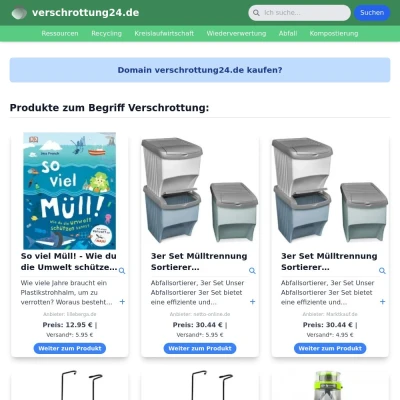 Screenshot verschrottung24.de