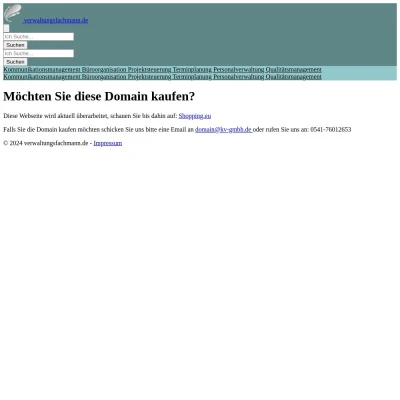 Screenshot verwaltungsfachmann.de