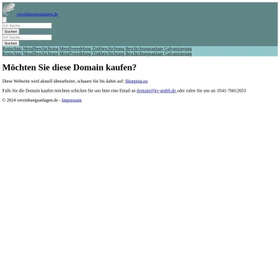 Screenshot verzinkungsanlagen.de