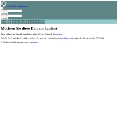 Screenshot verzinsliche-wertpapiere.de