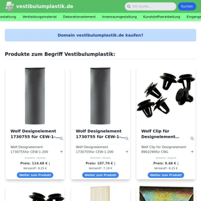 Screenshot vestibulumplastik.de