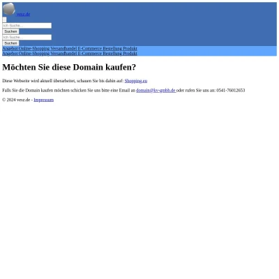 Screenshot vesz.de