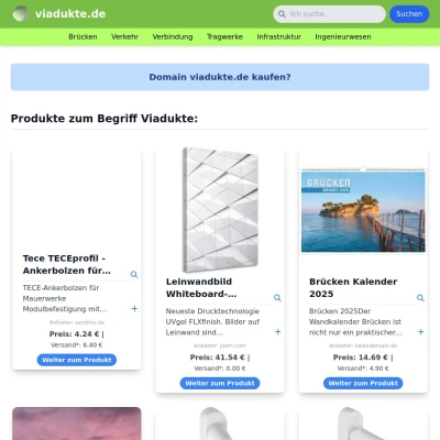 Screenshot viadukte.de