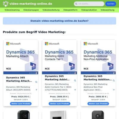 Screenshot video-marketing-online.de