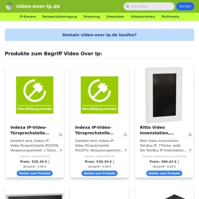 Screenshot video-over-ip.de