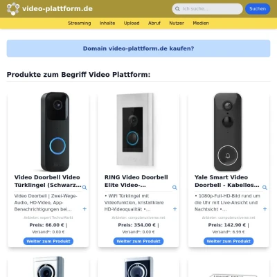 Screenshot video-plattform.de