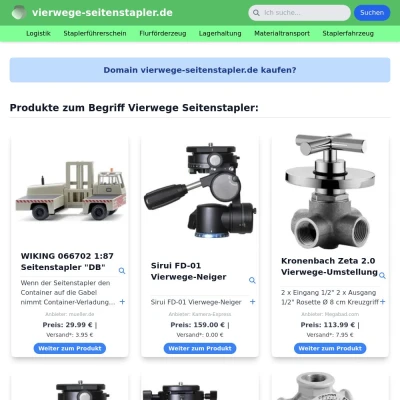 Screenshot vierwege-seitenstapler.de