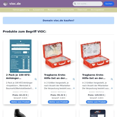 Screenshot vioc.de