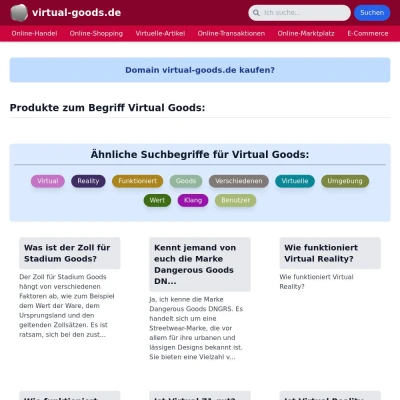 Screenshot virtual-goods.de