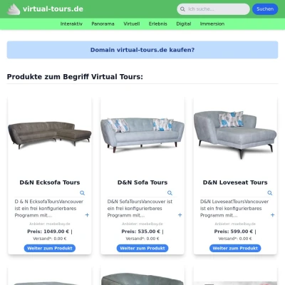 Screenshot virtual-tours.de