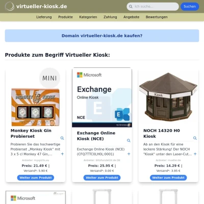 Screenshot virtueller-kiosk.de