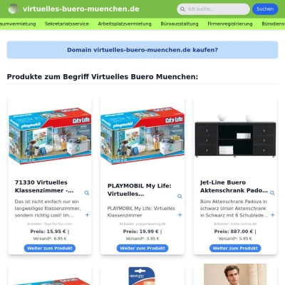 Screenshot virtuelles-buero-muenchen.de