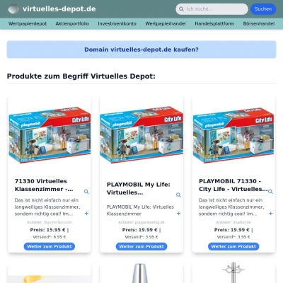 Screenshot virtuelles-depot.de