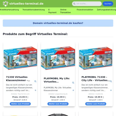 Screenshot virtuelles-terminal.de