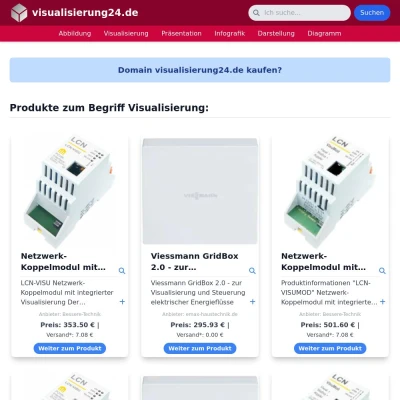 Screenshot visualisierung24.de