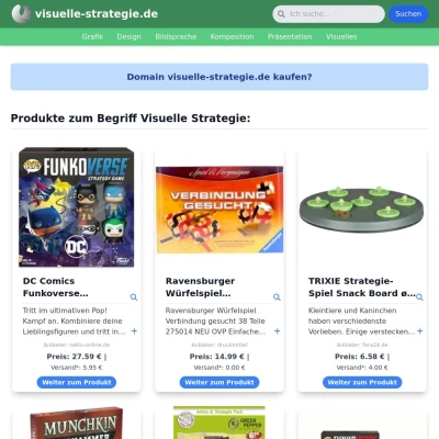 Screenshot visuelle-strategie.de