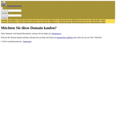 Screenshot visuelleassistenz.de