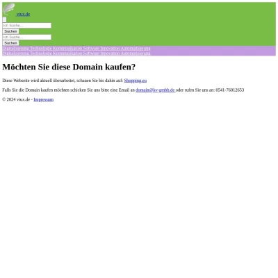 Screenshot viux.de