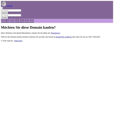 Screenshot vjem.de