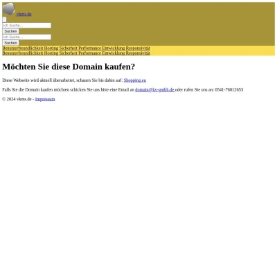 Screenshot vkms.de