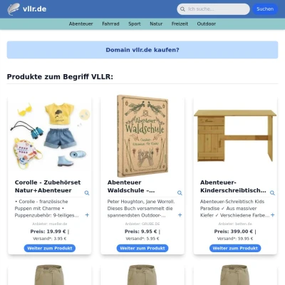 Screenshot vllr.de