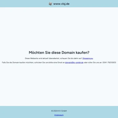 Screenshot vlsj.de