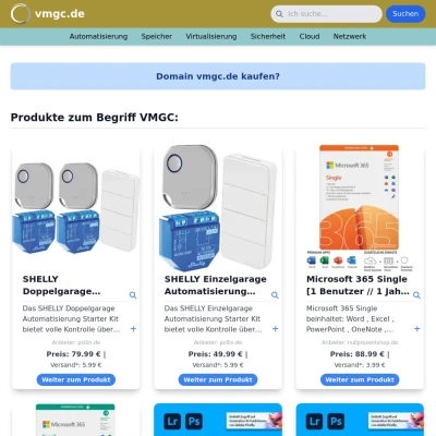 Screenshot vmgc.de