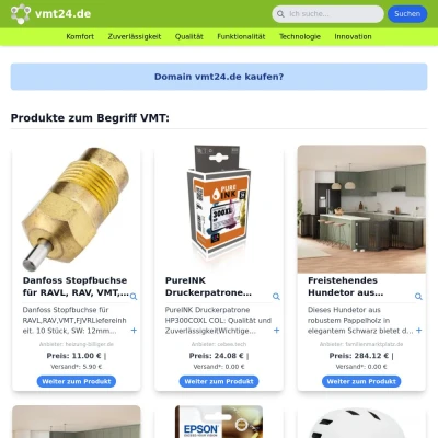 Screenshot vmt24.de