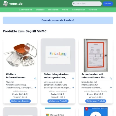 Screenshot vnmc.de