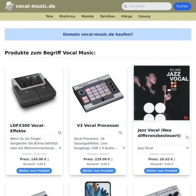 Screenshot vocal-music.de