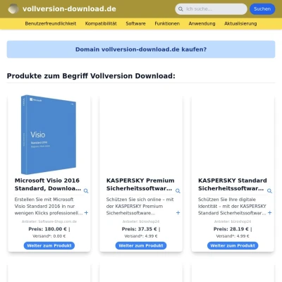 Screenshot vollversion-download.de