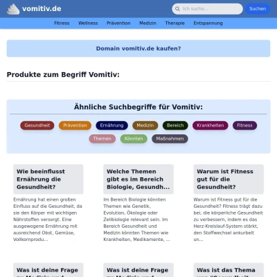 Screenshot vomitiv.de