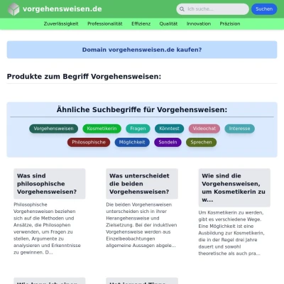 Screenshot vorgehensweisen.de