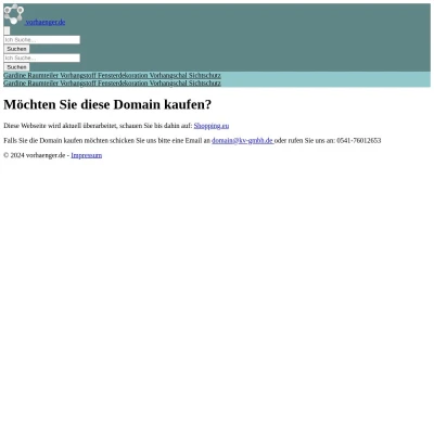 Screenshot vorhaenger.de