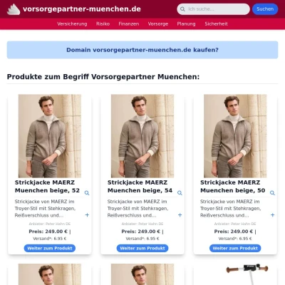 Screenshot vorsorgepartner-muenchen.de