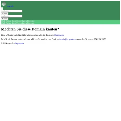 Screenshot vowt.de