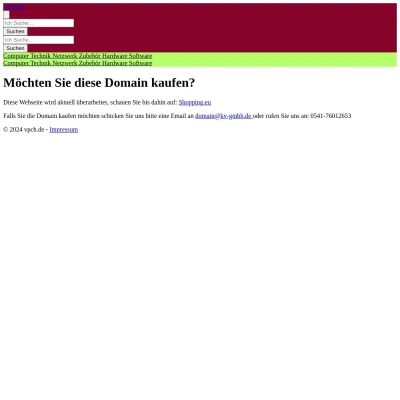 Screenshot vpch.de