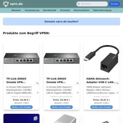 Screenshot vprn.de
