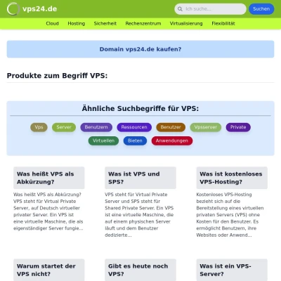 Screenshot vps24.de