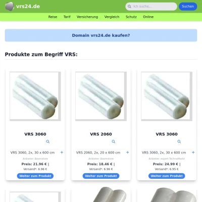 Screenshot vrs24.de